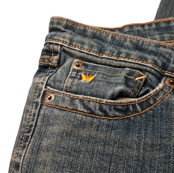 AEROPOSTALE WOMENS SIZE 9/10 BOOT CUT BLUE JEANS. - Picture 5 of 8